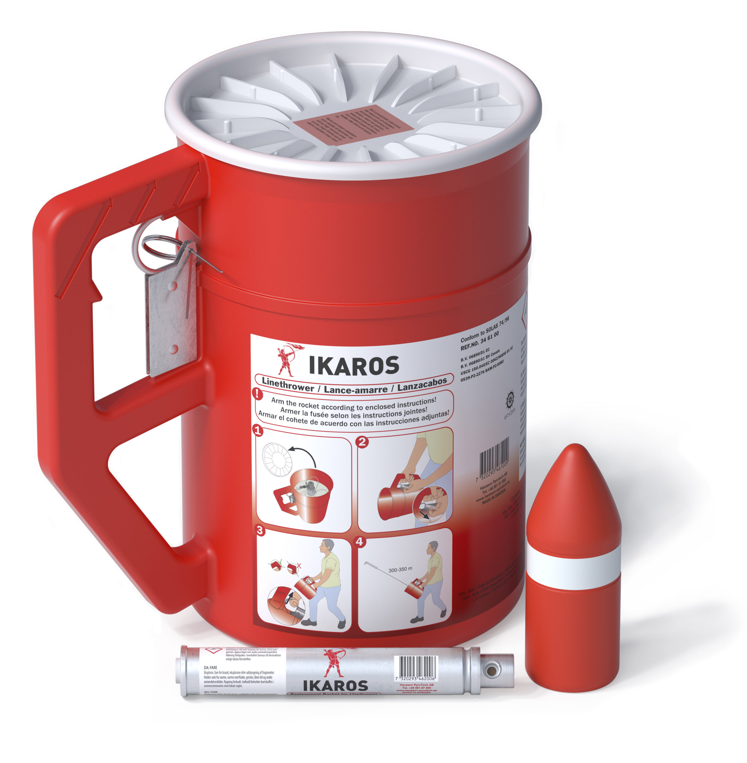 Ikaros Line Thrower From Marine SafetyMarine Safety Equipment
